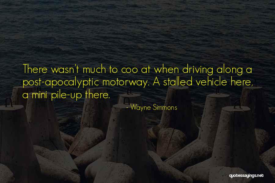 Coo Quotes By Wayne Simmons Coo Quotes By Wayne Simmons