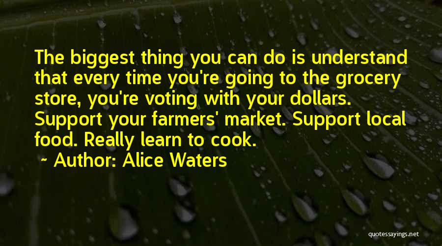 Cook Food Quotes By Alice Waters