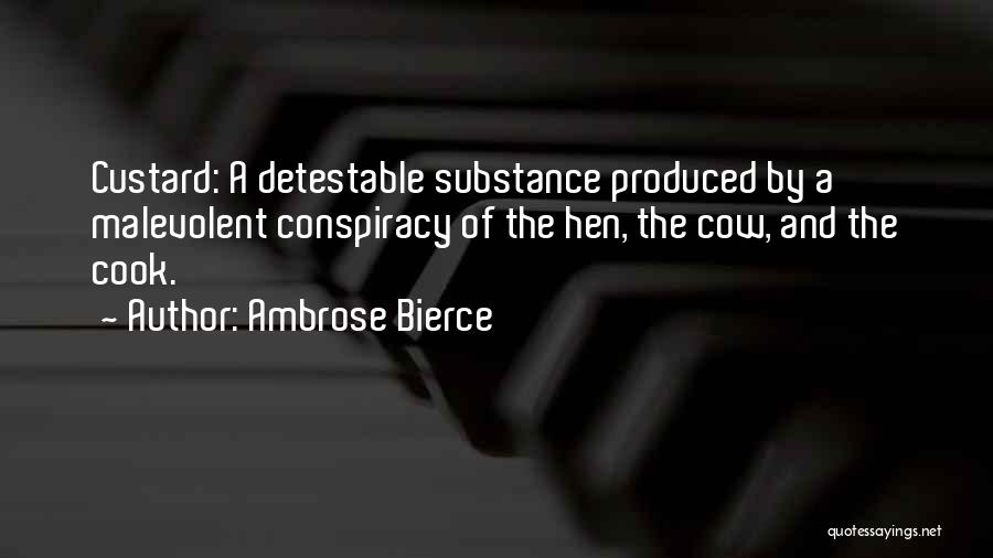 Cook Food Quotes By Ambrose Bierce