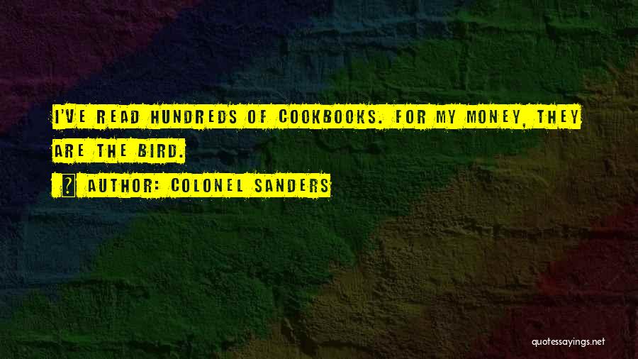 Cookbooks Quotes By Colonel Sanders