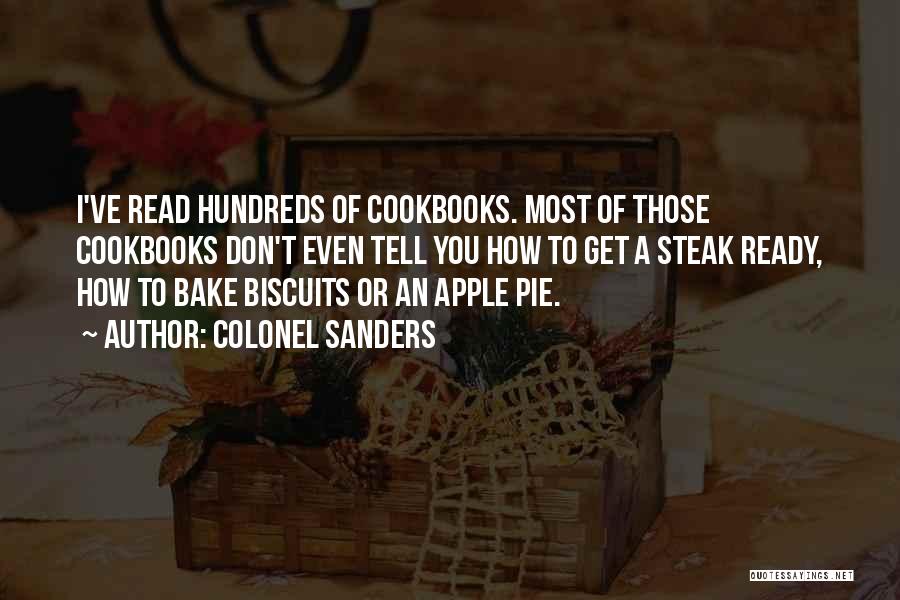 Cookbooks Quotes By Colonel Sanders