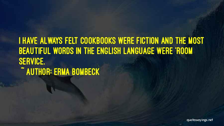 Cookbooks Quotes By Erma Bombeck