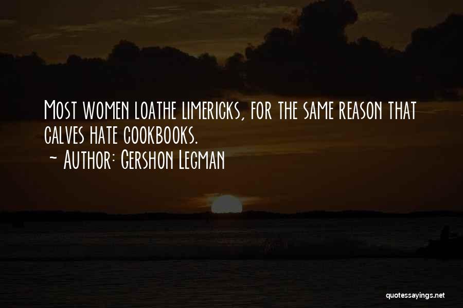 Cookbooks Quotes By Gershon Legman