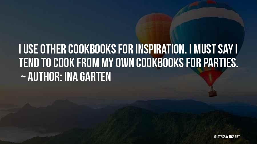 Cookbooks Quotes By Ina Garten