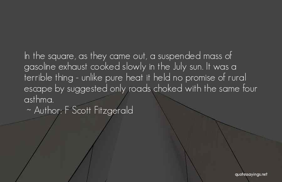 Cooked By Me Quotes By F Scott Fitzgerald