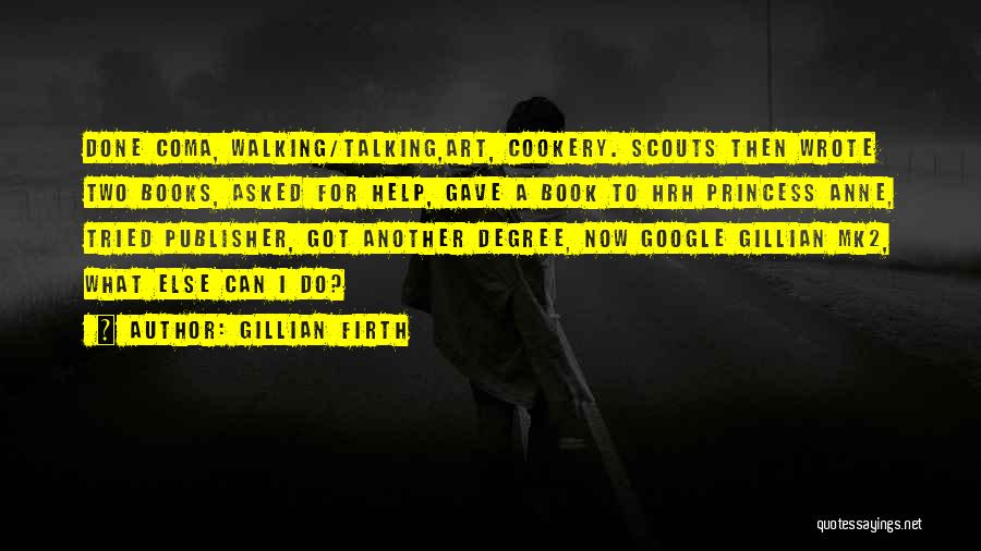 Cookery Book Quotes By Gillian Firth