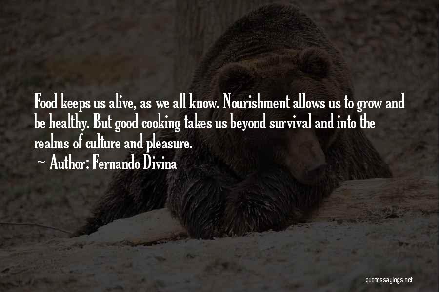 Cooking And Culture Quotes By Fernando Divina