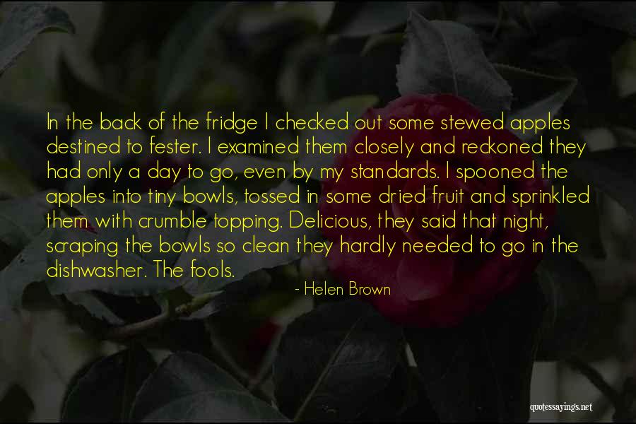 Cooking And Family Quotes By Helen Brown Cooking And Family Quotes By Helen Brown