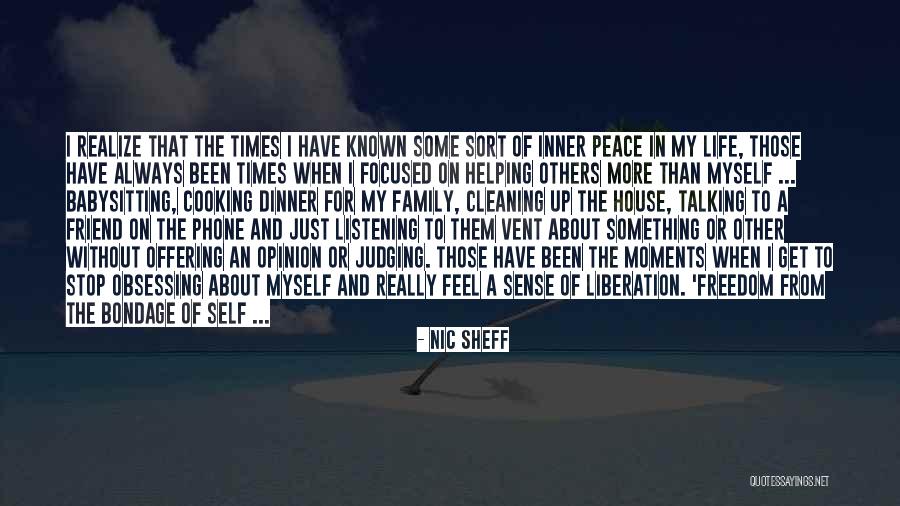 Cooking And Family Quotes By Nic Sheff Cooking And Family Quotes By Nic Sheff