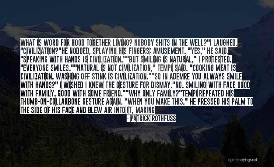 Cooking And Family Quotes By Patrick Rothfuss Cooking And Family Quotes By Patrick Rothfuss