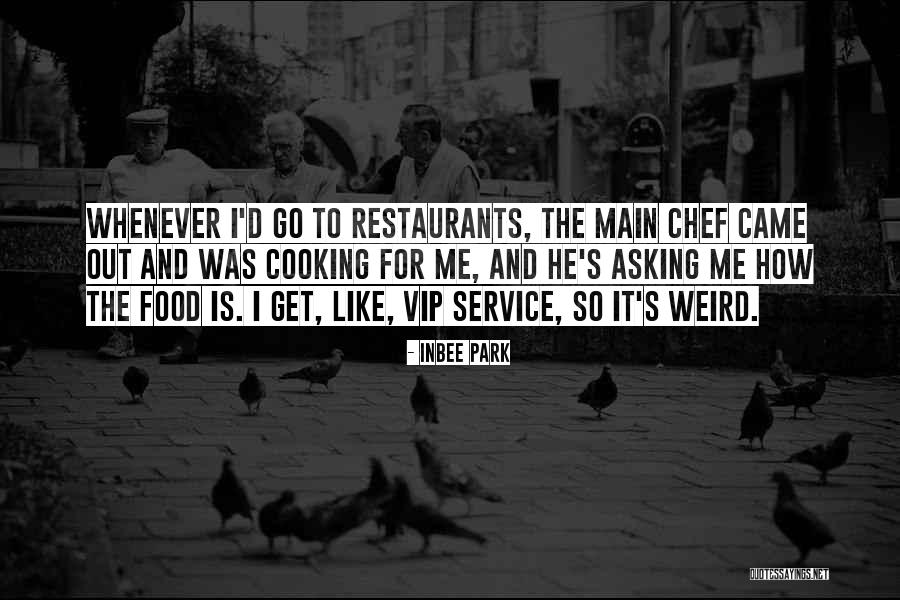 Cooking And Food Quotes By Inbee Park Cooking And Food Quotes By Inbee Park