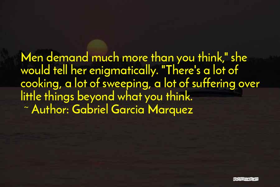 Cooking And Marriage Quotes By Gabriel Garcia Marquez