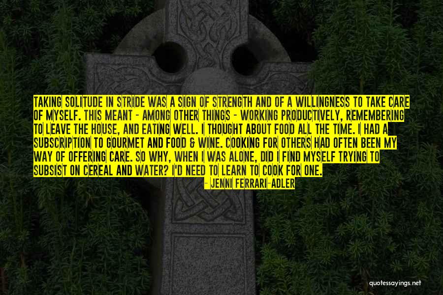 Cooking And Wine Quotes By Jenni Ferrari-Adler Cooking And Wine Quotes By Jenni Ferrari-Adler