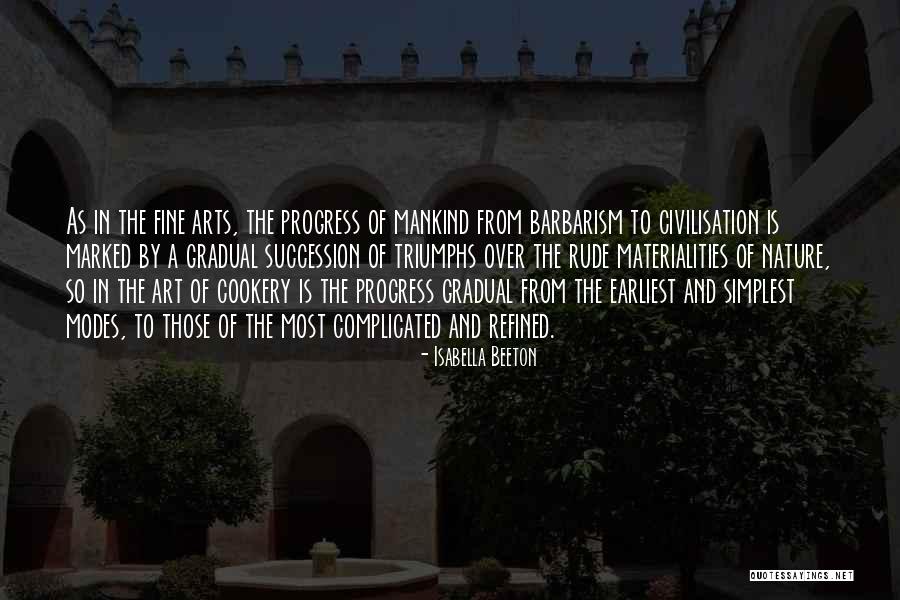 Cooking As Art Quotes By Isabella Beeton Cooking As Art Quotes By Isabella Beeton