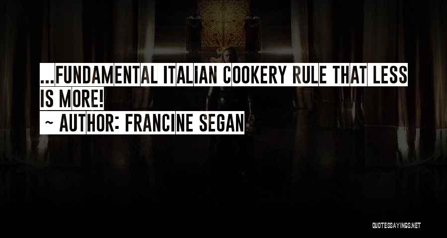 Cooking Desserts Quotes By Francine Segan