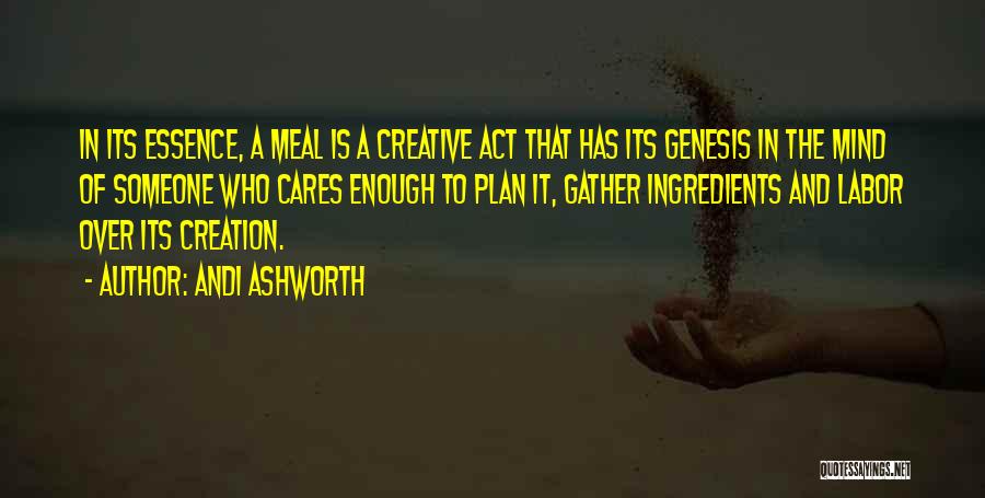 Cooking Food Quotes By Andi Ashworth