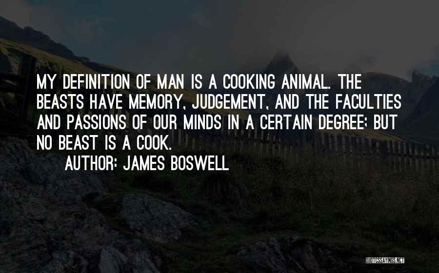 Cooking Food Quotes By James Boswell