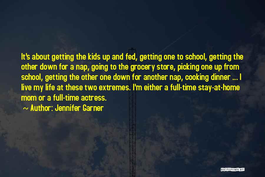 Cooking For One Quotes By Jennifer Garner