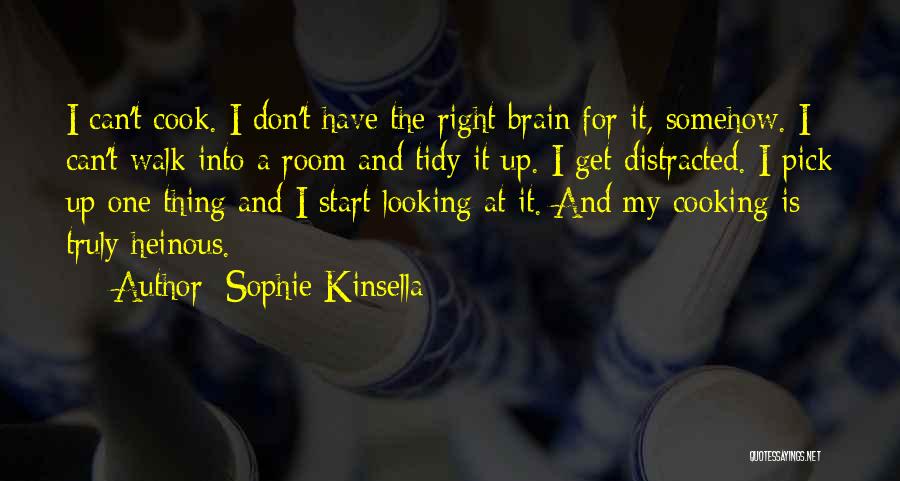 Cooking For One Quotes By Sophie Kinsella