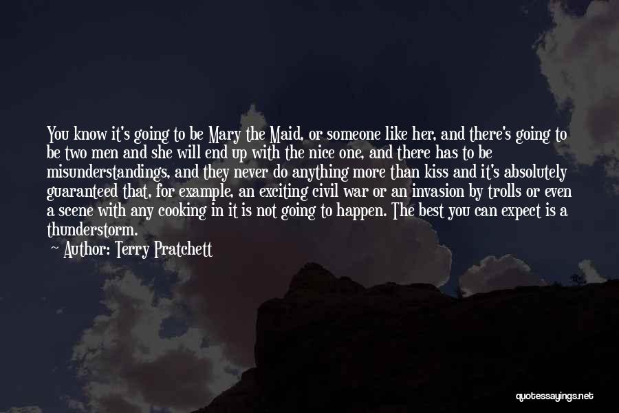 Cooking For One Quotes By Terry Pratchett