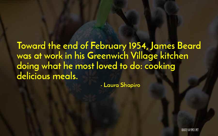 Cooking Kitchen Quotes By Laura Shapiro