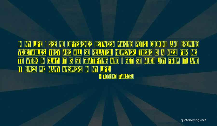 Cooking Of Joy Quotes By Toshiko Takaezu Cooking Of Joy Quotes By Toshiko Takaezu