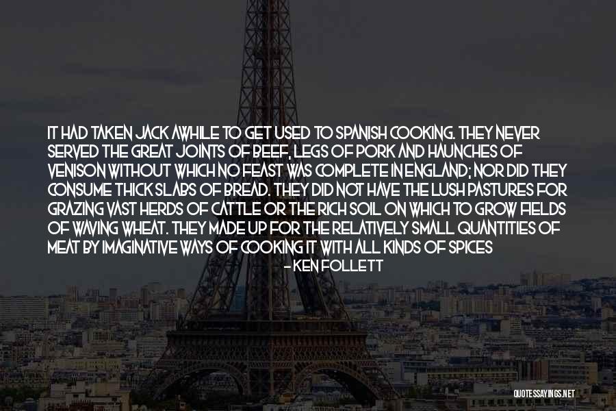 Cooking Of Meat Quotes By Ken Follett Cooking Of Meat Quotes By Ken Follett