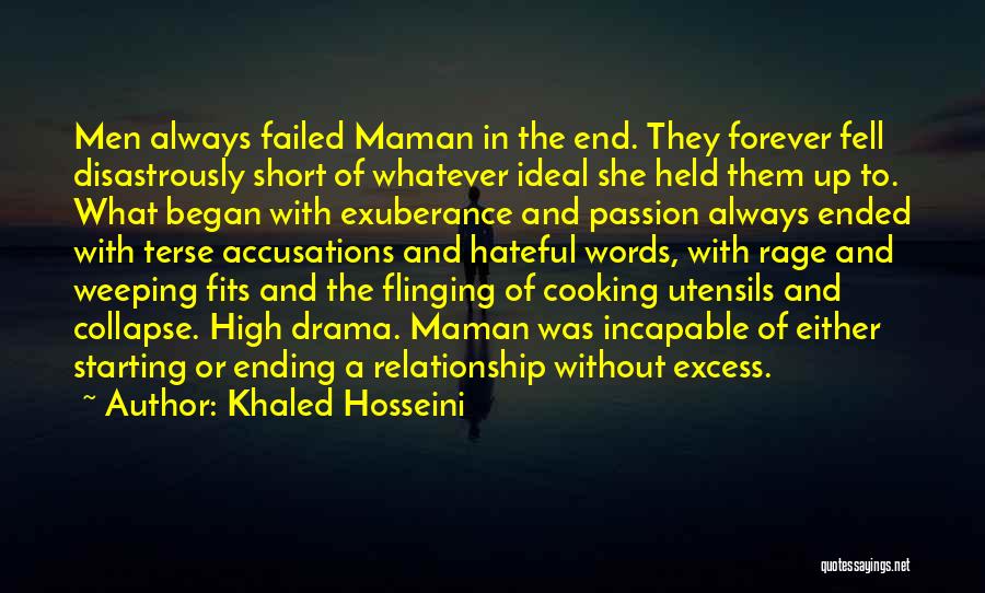 Cooking Passion Quotes By Khaled Hosseini