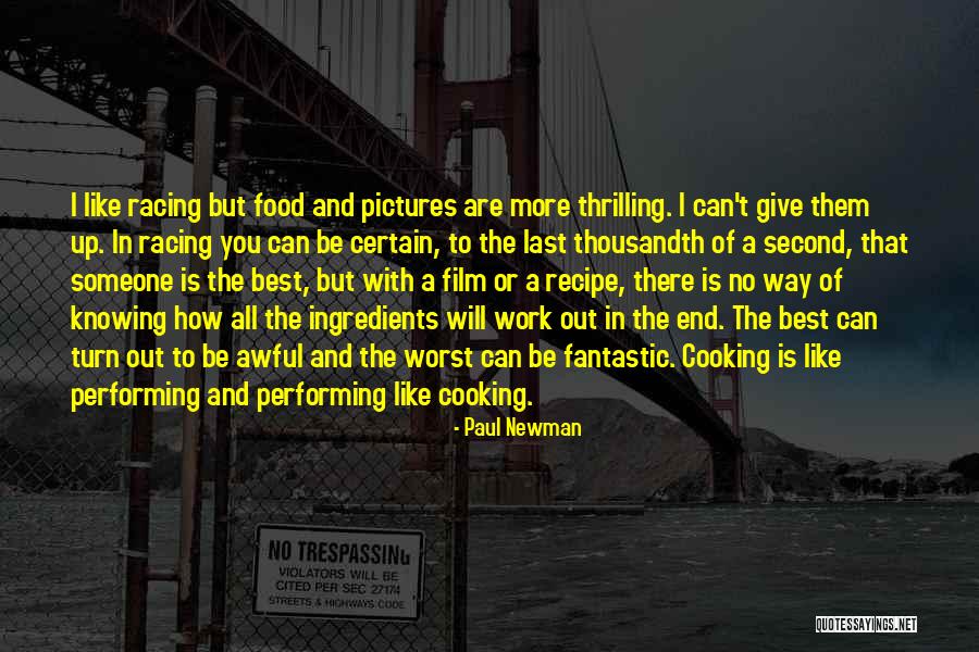 Cooking Recipe Quotes By Paul Newman Cooking Recipe Quotes By Paul Newman