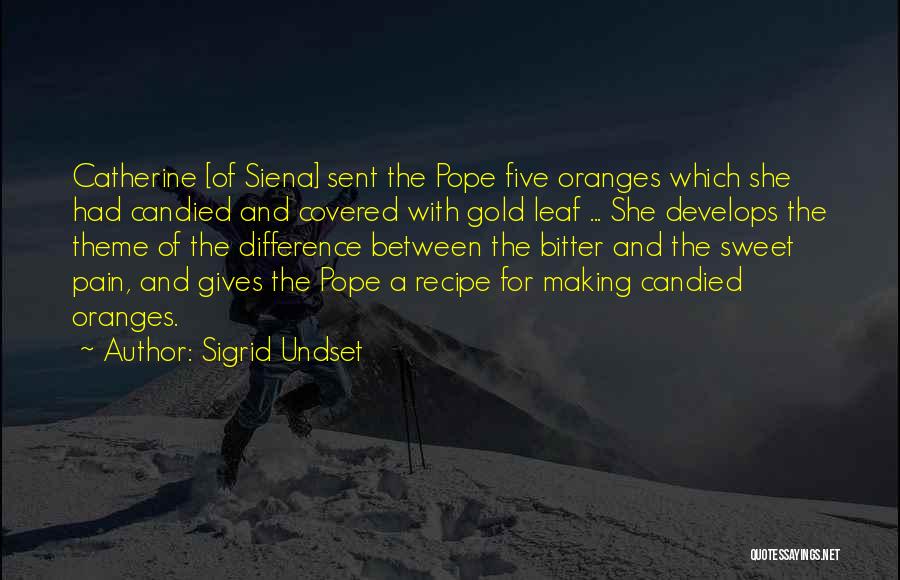 Cooking Recipe Quotes By Sigrid Undset