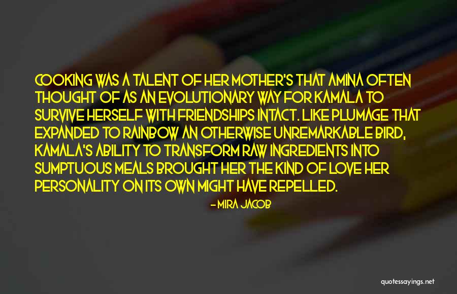 Cooking With Mother Quotes By Mira Jacob Cooking With Mother Quotes By Mira Jacob