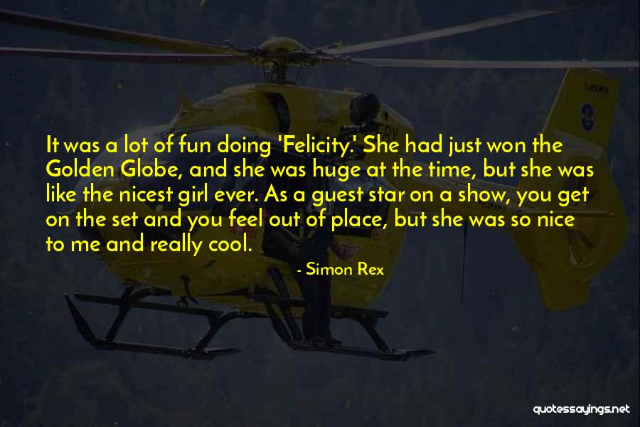 Cool And Fun Quotes By Simon Rex Cool And Fun Quotes By Simon Rex