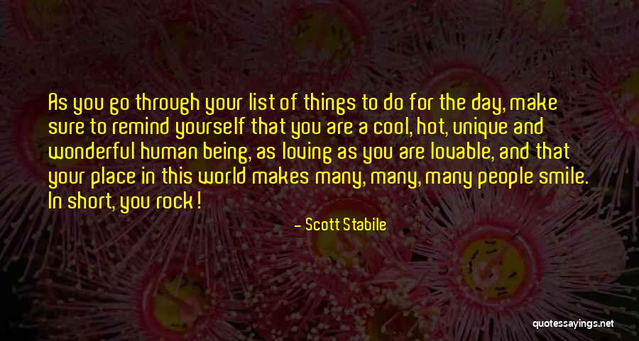 Cool And Short Quotes By Scott Stabile Cool And Short Quotes By Scott Stabile