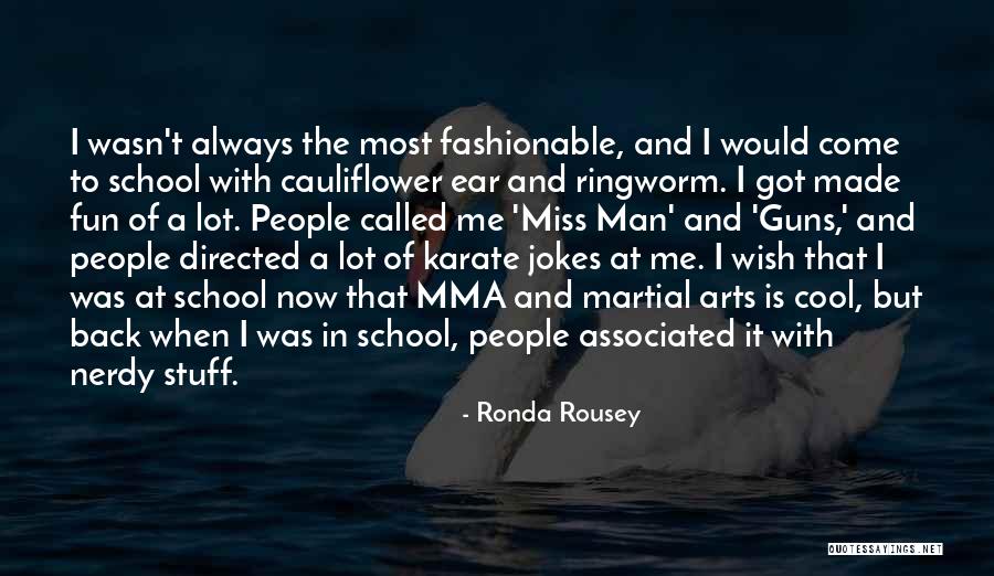 Cool Best Man Quotes By Ronda Rousey