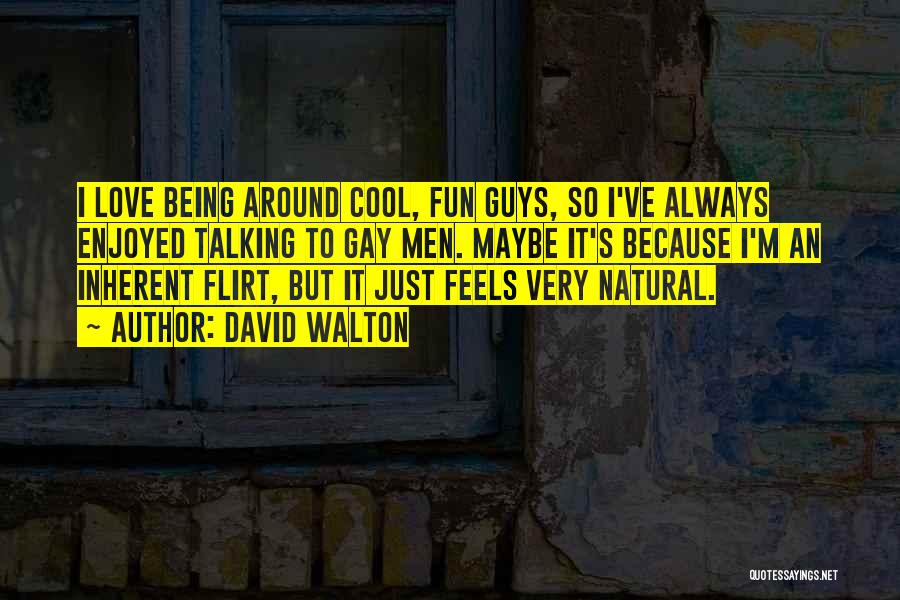 Cool Guys Quotes By David Walton