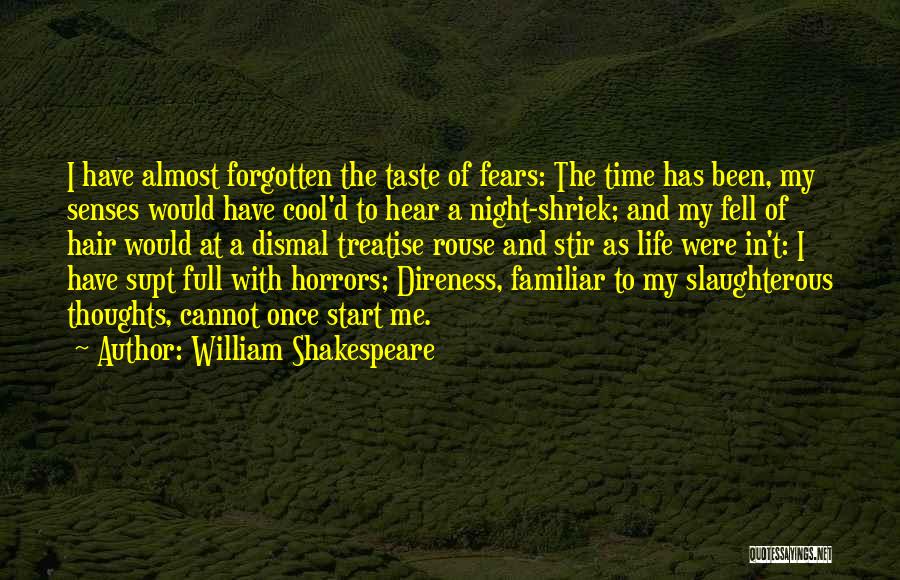 Cool Hair Quotes By William Shakespeare