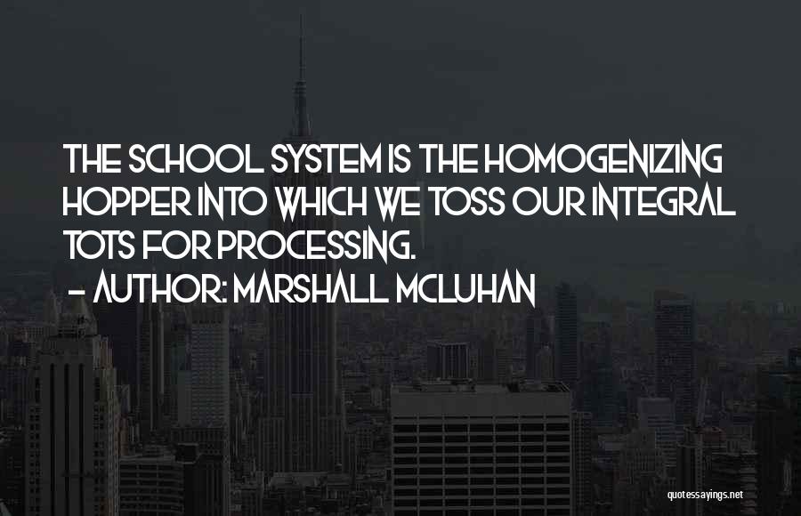 Cool Hoodie Quotes By Marshall McLuhan