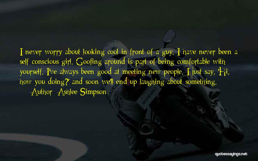 Cool Looking Quotes By Ashlee Simpson