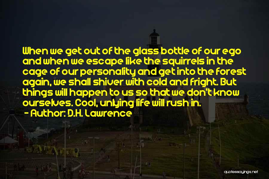 Cool Personality Quotes By D.H. Lawrence