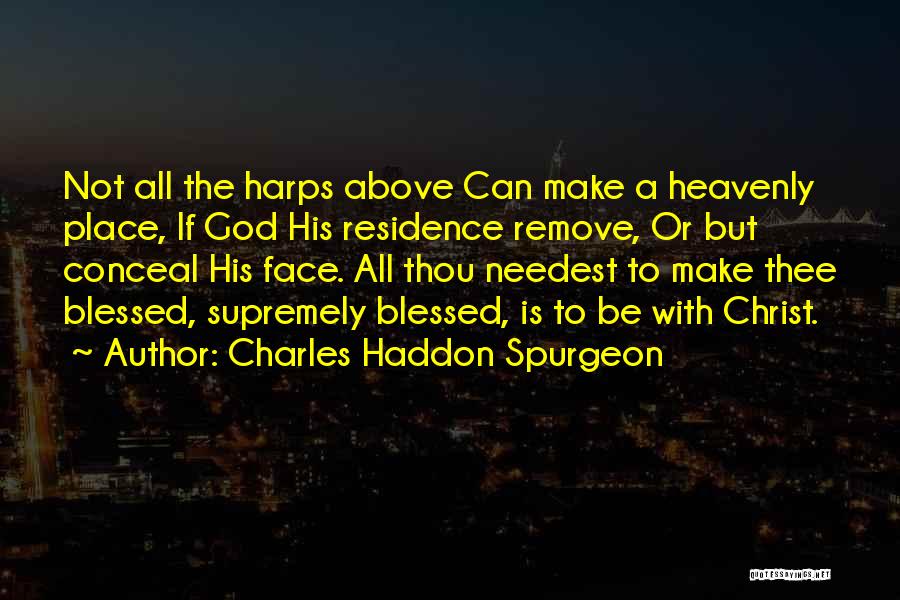 Cool Pic Quotes By Charles Haddon Spurgeon