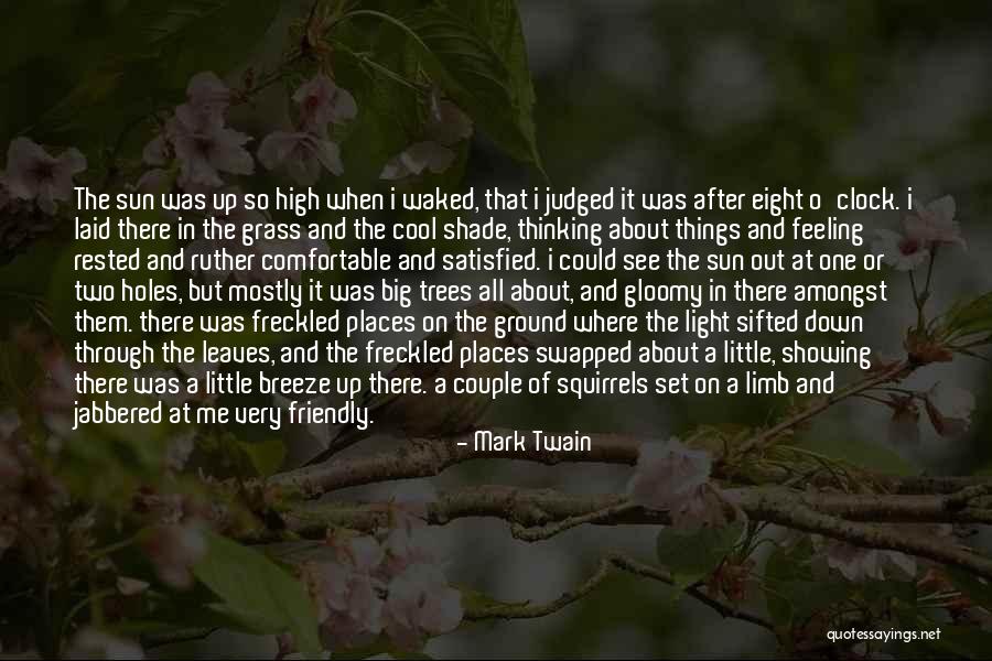 Cool Places Quotes By Mark Twain