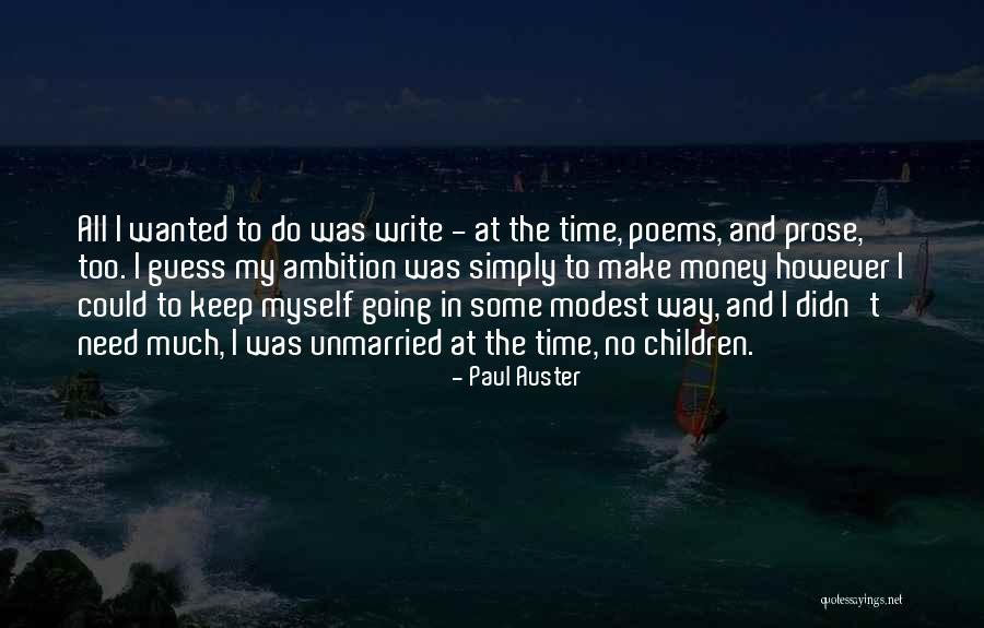 Cool Profile Quotes By Paul Auster