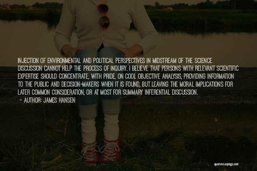 Cool Science Quotes By James Hansen