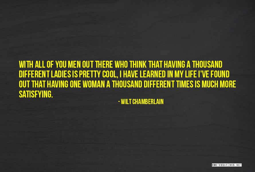 Cool Think Quotes By Wilt Chamberlain Cool Think Quotes By Wilt Chamberlain