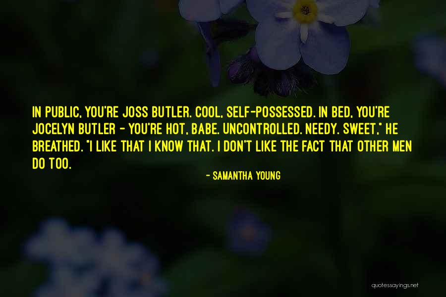 Cool Young Quotes By Samantha Young Cool Young Quotes By Samantha Young
