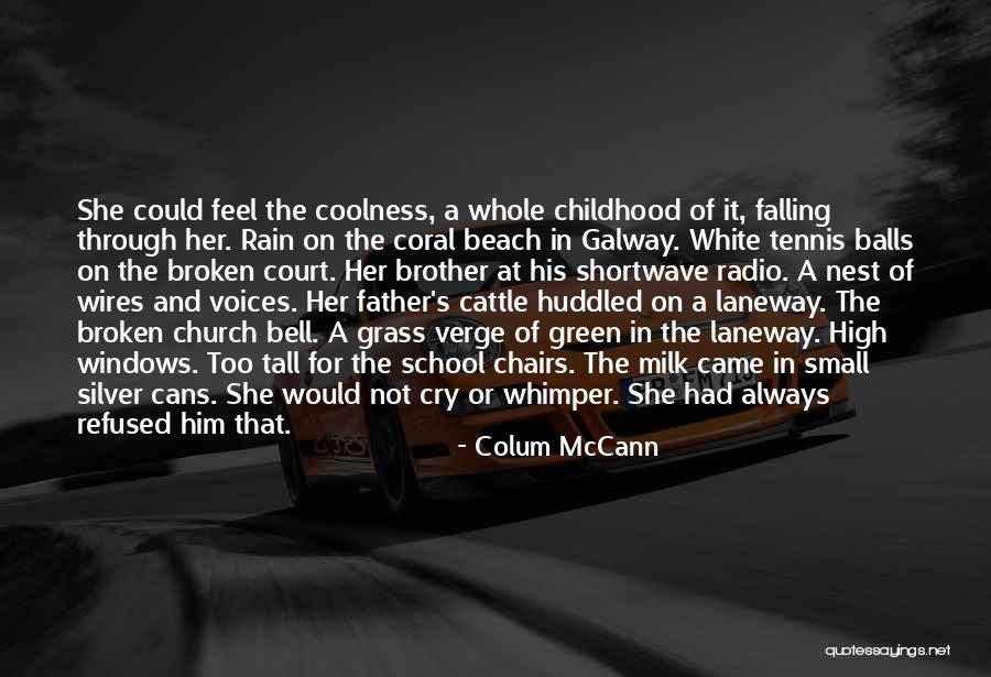 Coolness Quotes By Colum McCann