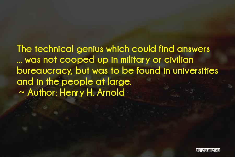 Cooped Up Quotes By Henry H. Arnold