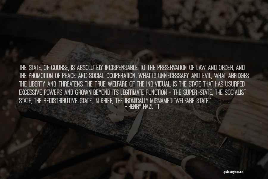 Cooperation Peace Quotes By Henry Hazlitt Cooperation Peace Quotes By Henry Hazlitt