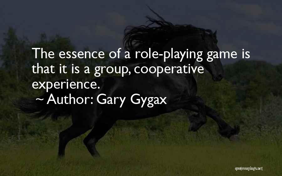 Cooperative Quotes By Gary Gygax