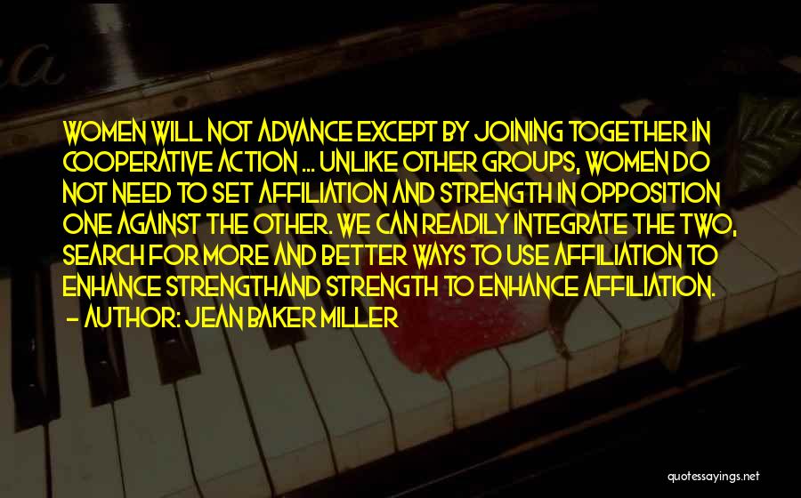 Cooperative Quotes By Jean Baker Miller